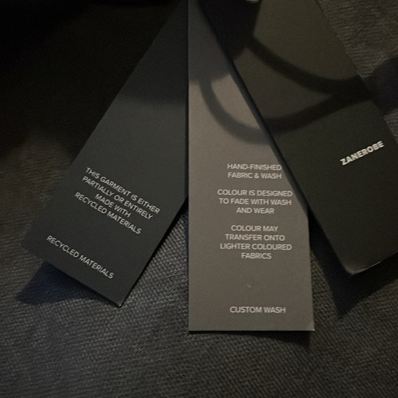 Zanerobe Lowgo Hood Sweat Grey Salt - Picture 7 of 7